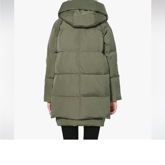 Orolay Women's Thickened Down Jacket, army green. "famous Amazon jacket" - Picture 2 of 11